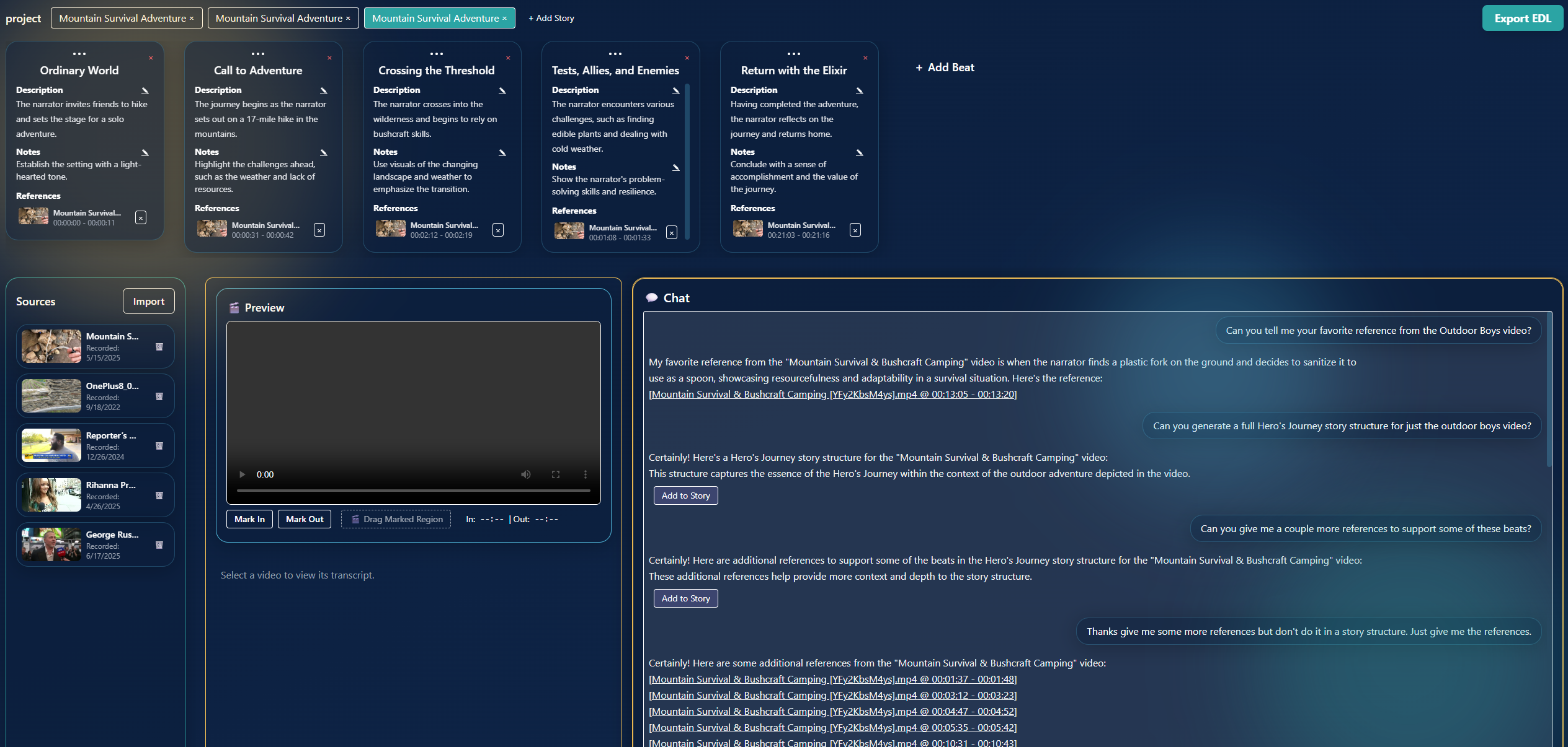 StoryFlight app screenshot